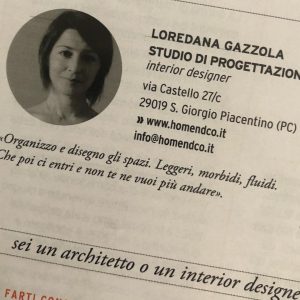 Loredana Gazzola Interior Designer